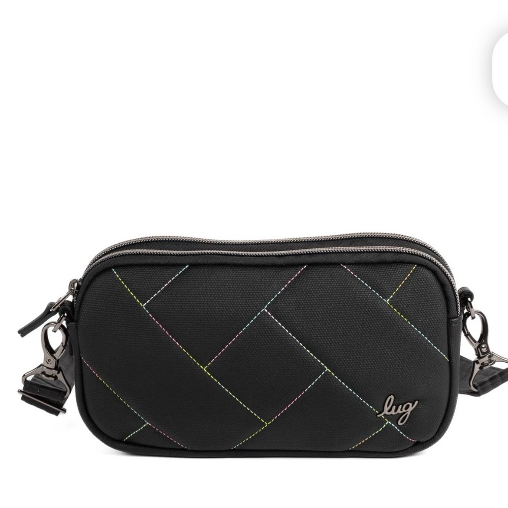 Lug Coupe XL Matt luxe black ice pop stitch